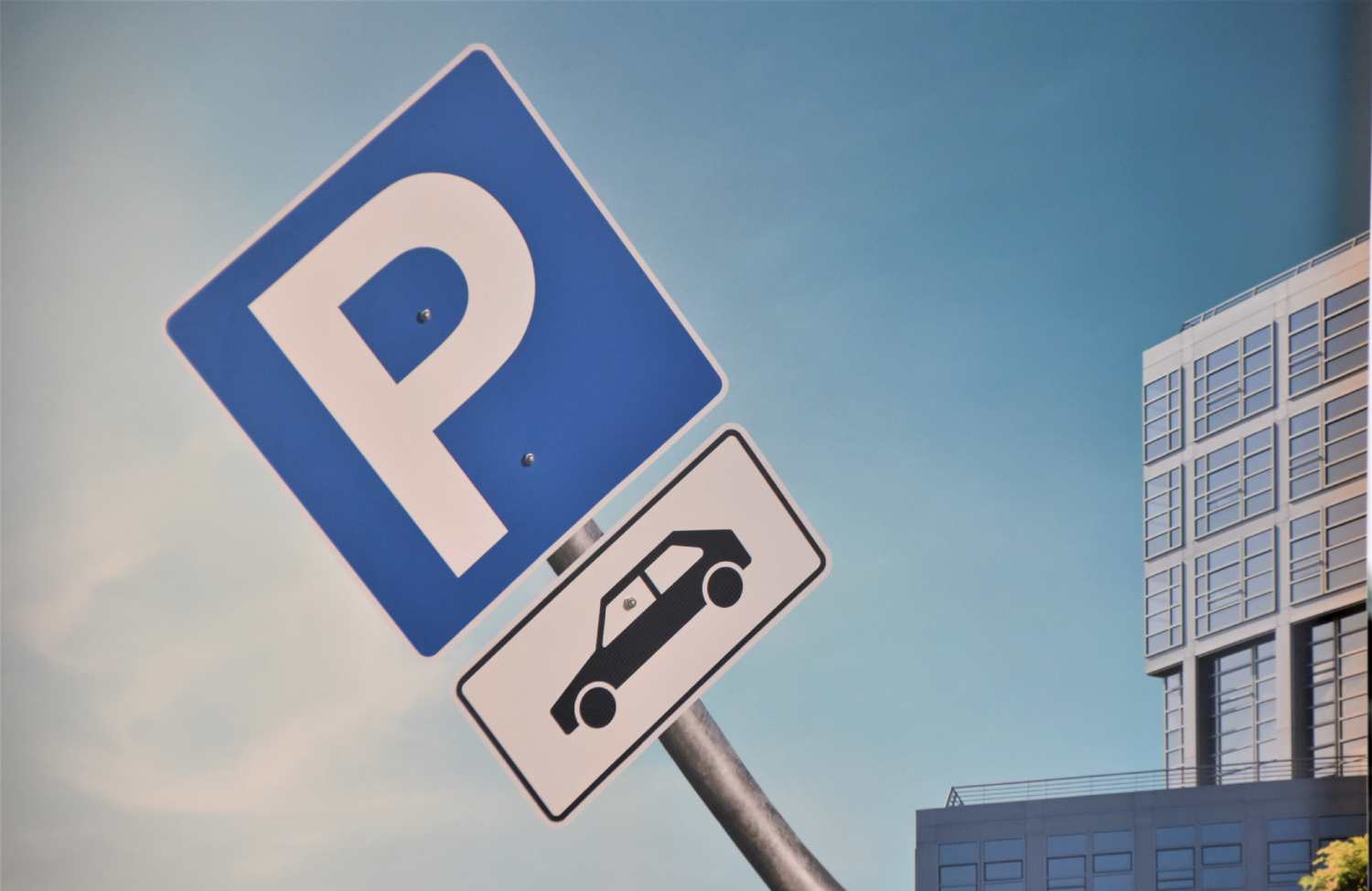 Parking, znak.