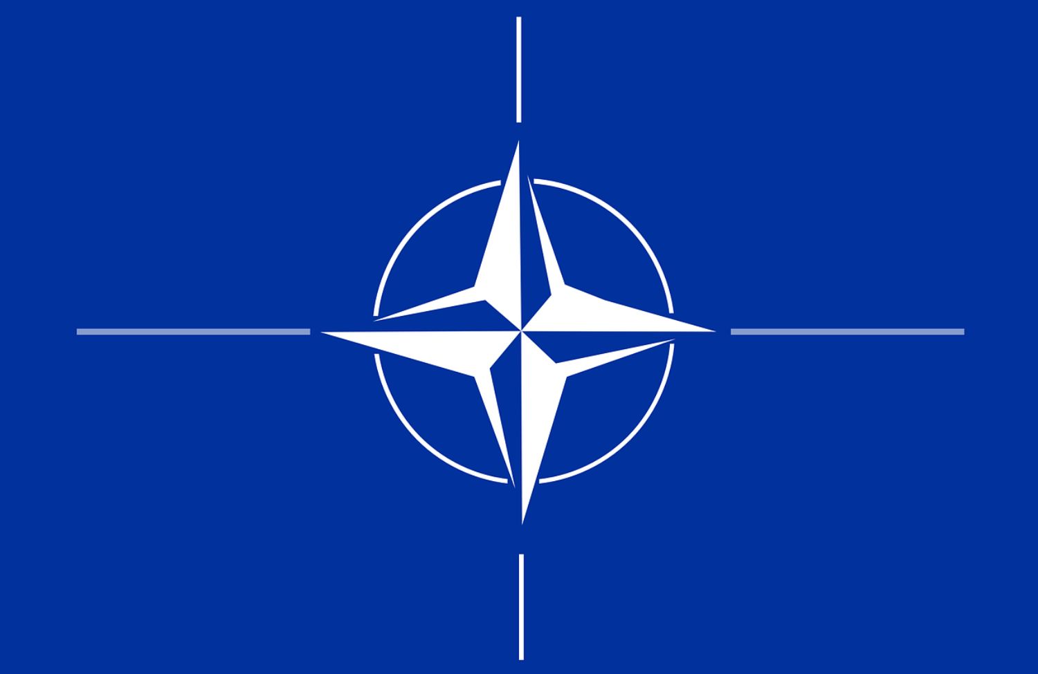 Flaga NATO.