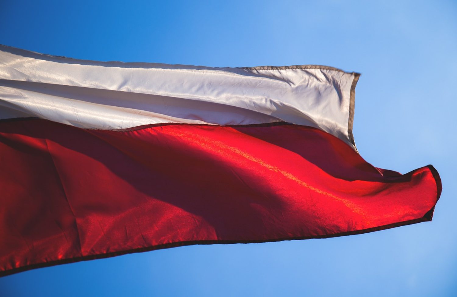Flaga Polski Źródło: Pixabay